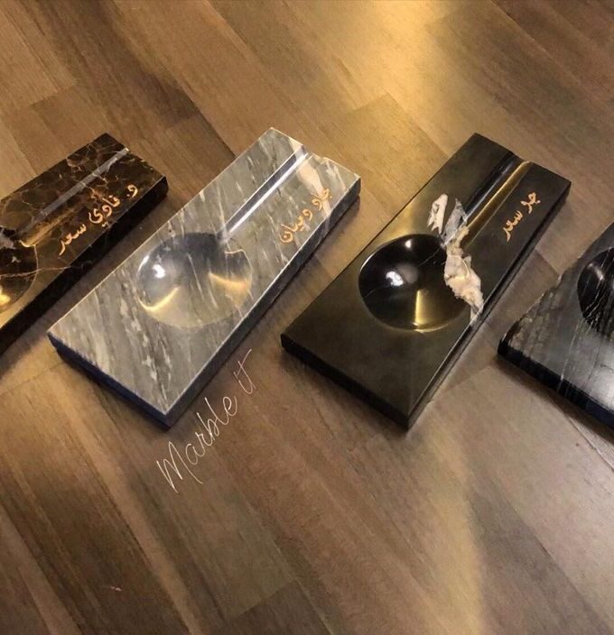 Marble Nordic Style Modern Creative Portable Ashtray Eco-friendly Ashtray Cigar